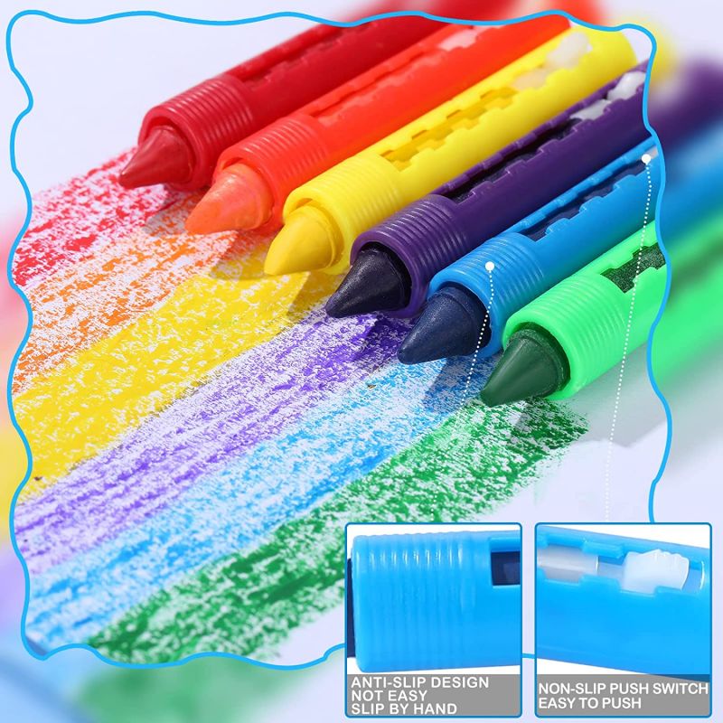 ¿Cuál es la diferencia entre los crayones de plástico y los crayones?