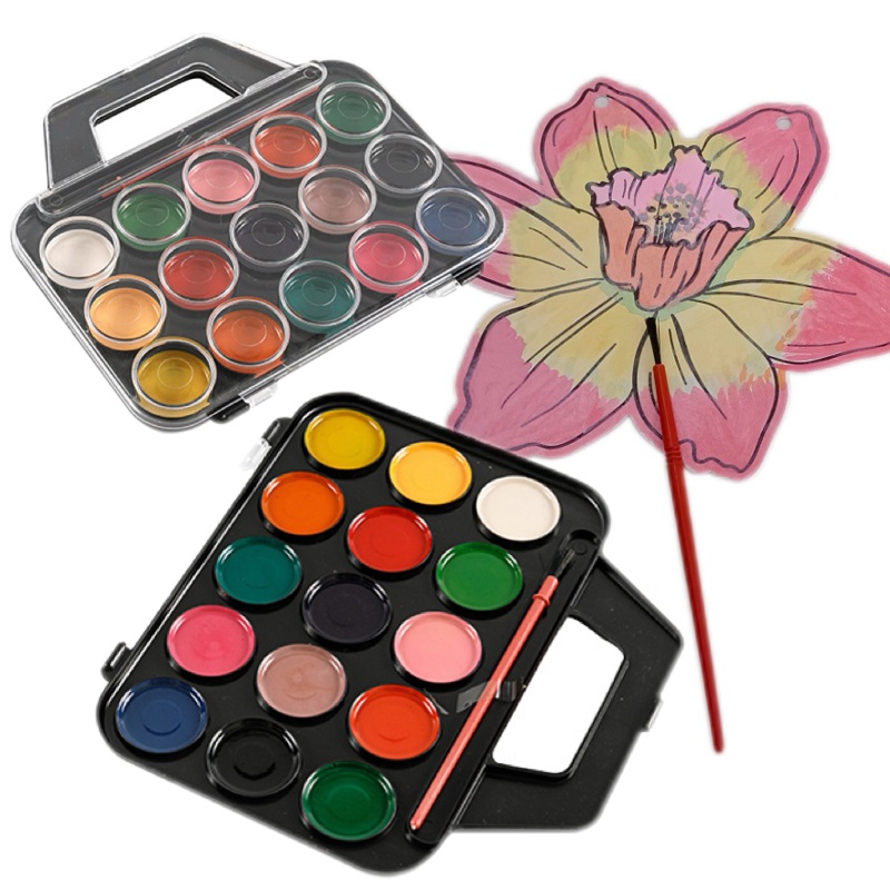 ¿Por qué el juego de acuarela semiseca de 15 colores para estudiantes de arte se está convirtiendo en la opción preferida para principiantes y escuelas?