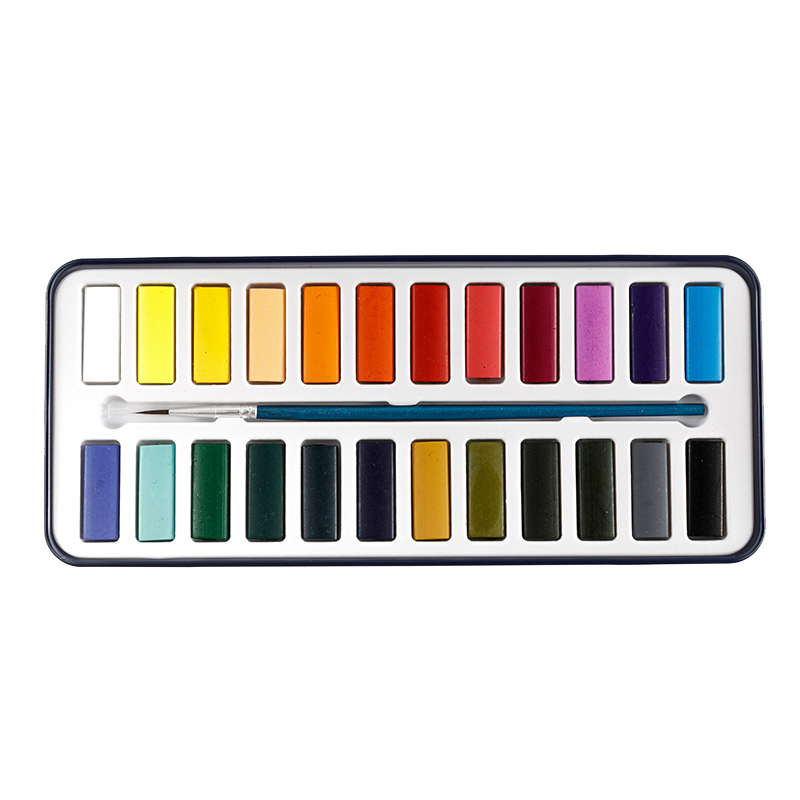 Pintura de acuarela de 24 colores de gran oferta de Amazon